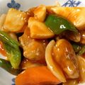 kumiworld's cooksnap of when they made 豚こま☆簡単揚げない酢豚.