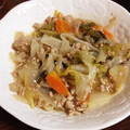 チェロたん's cooksnap of when they made 白菜とねぎのそぼろあんかけ♪.