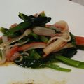 サブマリン's cooksnap of when they made 簡単♪ほうれん草とカニカマのポン酢和え.