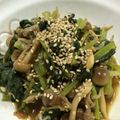 まゆまわた's cooksnap of when they made 簡単☆小松菜・梅ジャコ★おひたし☆.