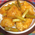 エターニア's cooksnap of when they made 簡単♪鶏むね肉とアスパラのマヨ炒め.