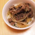 PaniCafe's cooksnap of when they made やわらか牛丼.