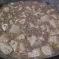 seyumama's cooksnap of when they made 辛くない、麻婆豆腐.