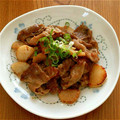 msft5632's cooksnap of when they made 豚肉と長芋のぽん酢炒め.