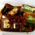 カルビ久美's cooksnap of when they made 圧力鍋でサンマの煮つけ.