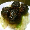 みんちニコニコ's cooksnap of when they made 簡単＊おいしいハンバーグ.