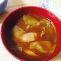 たきのぽぽ's cooksnap of when they made ベーコンとキャベツのカレースープ.