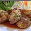 pearl0626's cooksnap of when they made チキンのマーマレードソース焼き.