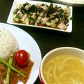 2児ママみきてぃ's cooksnap of when they made 【松橋】簡単節約！蒸し鶏の梅ポン酢サラダ.