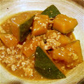 h194's cooksnap of when they made かぼちゃの和風カレー鶏そぼろ☆.