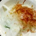 ユーロン's cooksnap of when they made 新たまねぎの王道！超粉おかかがけ.