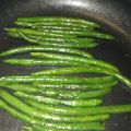 chie423's cooksnap of when they made いんげんのガーリック炒め♬.