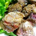 ユーロン's cooksnap of when they made 外カリッ！中やわらか☆鶏レバー唐揚げ.