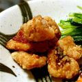 inyako's cooksnap of when they made たこの竜田揚げ.