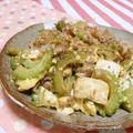 赤い電話's cooksnap of when they made ＊苦み控えめ♪ゴーヤチャンプルー＊.