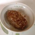 maki_08's cooksnap of when they made 簡単お弁当用・和風ハンバーグ.