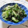 miyuki12's cooksnap of when they made 簡単さっぱり＊しらすときゅうりの酢の物.