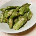 快くん's cooksnap of when they made 胡麻たっぷり　おくらの胡麻和え.