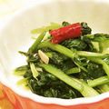 ともりん0203's cooksnap of when they made 小松菜のペペロンチーノ風？炒め.