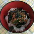 ラリー＆サラ's cooksnap of when they made 大葉の納豆ご飯.