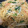 ♪えりぃ♪'s cooksnap of when they made えびと小松菜のオイスター焼きそば♪.