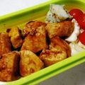 涼ママらぐまん's cooksnap of when they made 鶏モモ肉で☆ボリューム生姜焼き.