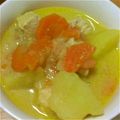 ねこっぱ☆'s cooksnap of when they made 鶏肉と野菜のミルク味噌煮.