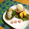 komutatata's cooksnap of when they made お弁当に輪切りのお花ウィンナー.
