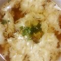 ぼぅろ。's cooksnap of when they made ■簡単朝昼■サンラータン味の卵スープ減量.