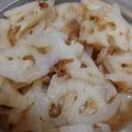 キコの台所's cooksnap of when they made 蓮根の梅煮.