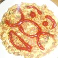 もりのりころ's cooksnap of when they made ほうれん草の粉チーズオムレツ.