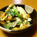 yuki808's cooksnap of when they made 超簡単！栄養満点★厚揚げとにらの卵とじ　.