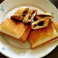 くわのん817's cooksnap of when they made あんこのホットサンド.