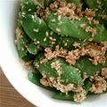 クック9RGROK☆'s cooksnap of when they made 手軽にあと1品、いんげんのゴマ和え.
