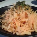 Luy's cooksnap of when they made じゃがいもと辛子明太子のきんぴら.