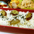 ☆さよっち☆'s cooksnap of when they made 簡単 甘くてホクホク さつまいもご飯.