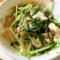 みつや014's cooksnap of when they made れんこんと水菜のマスタードソースサラダ.