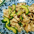 花町ゆうゆ's cooksnap of when they made 豚ときゅうりの塩麹炒め.