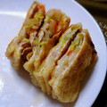 ウエムキ's cooksnap of when they made 白菜の油揚げ包み焼き.