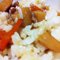 丘のタヌキちゃん's cooksnap of when they made ウマっ♪挽肉と里芋の中華風混ぜご飯.