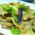 や～たん食堂's cooksnap of when they made 豚バラと夏野菜のコチュマヨ炒め.