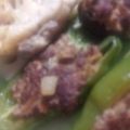 uomaru's cooksnap of when they made ピーマンとしいたけの肉詰め.