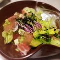 Haruclover's cooksnap of when they made 生ハム、クリームチーズ、アボカドのサラダ.