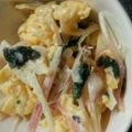 あっちゃむ。's cooksnap of when they made なんか可愛い♥みょうがと甘い卵のサラダ☆.