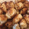 kanakun's cooksnap of when they made ムネ肉deミンチボール(⌒‐⌒).
