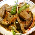 松ぼっくり。's cooksnap of when they made 鉄分強化レバニラ風野菜炒め　.