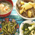 milk＊crown's cooksnap of when they made ホッとする!小松菜と油揚げ煮物.