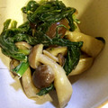 らみねす's cooksnap of when they made しめじとほうれん草のマスタードマヨ和え.