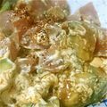 iiixiii's cooksnap of when they made マグロとアボカドの七味マヨ丼.