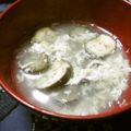 どれみ０８'s cooksnap of when they made ナスのかきたま汁.